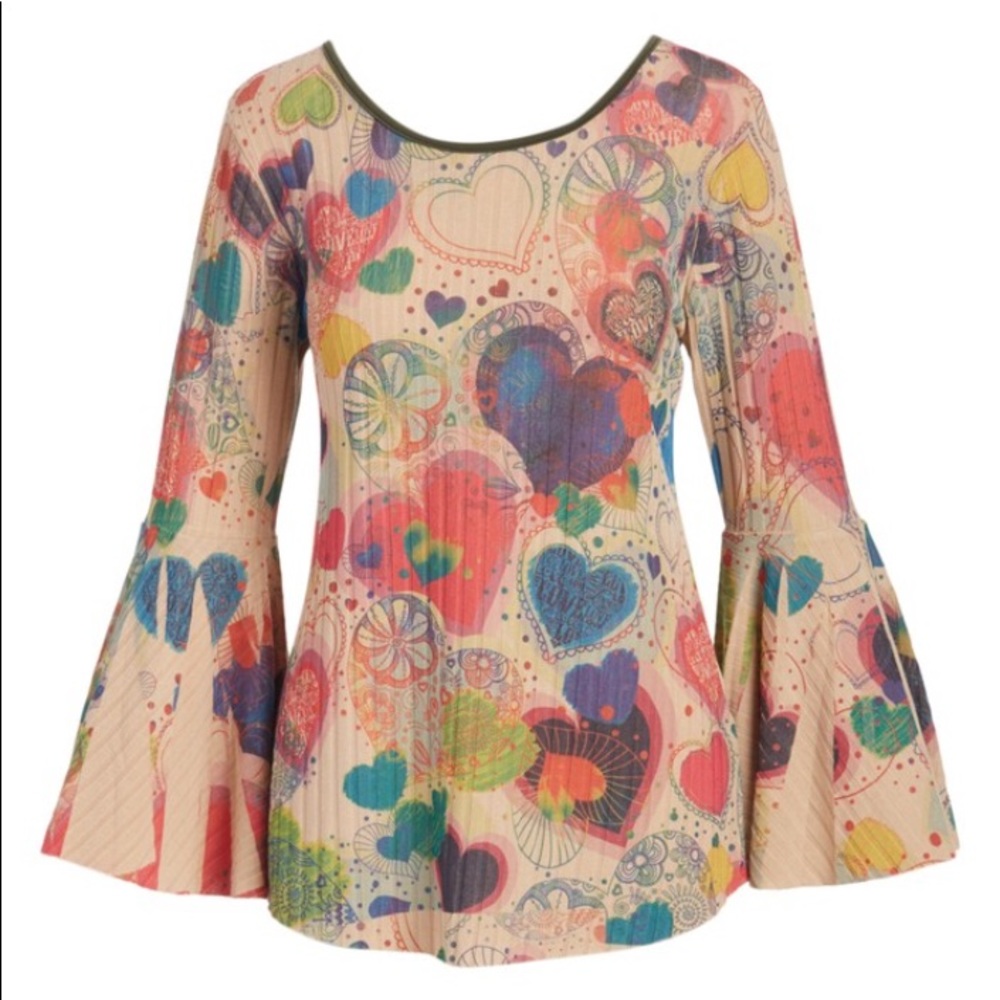 Bell Sleeve Blouse